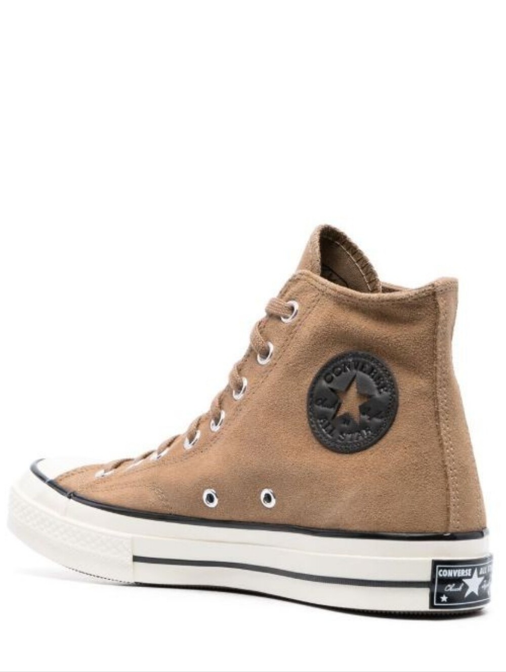 Converse A01457C Men’s High Top Sneakers — Beige/Tan with Cream Toe